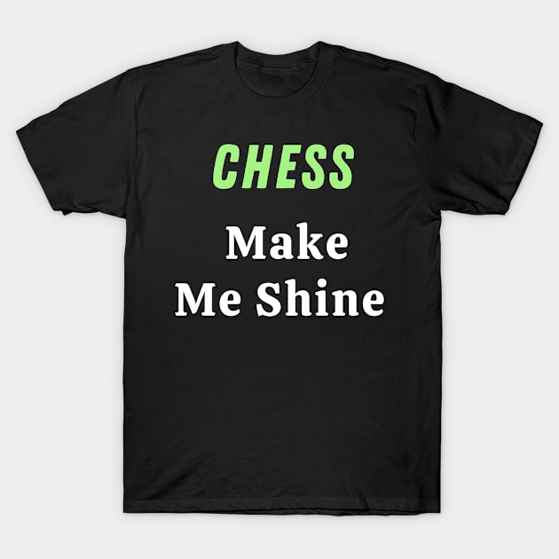 Chess T-Shirt by Mdath